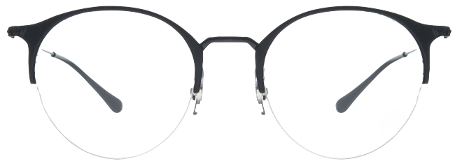 Ukázka poloočnicových brýlových obrub