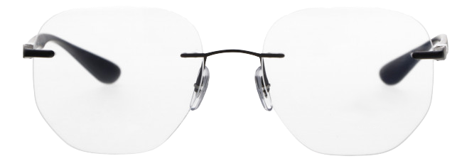 Ukázka vrtaných brýlových obrub